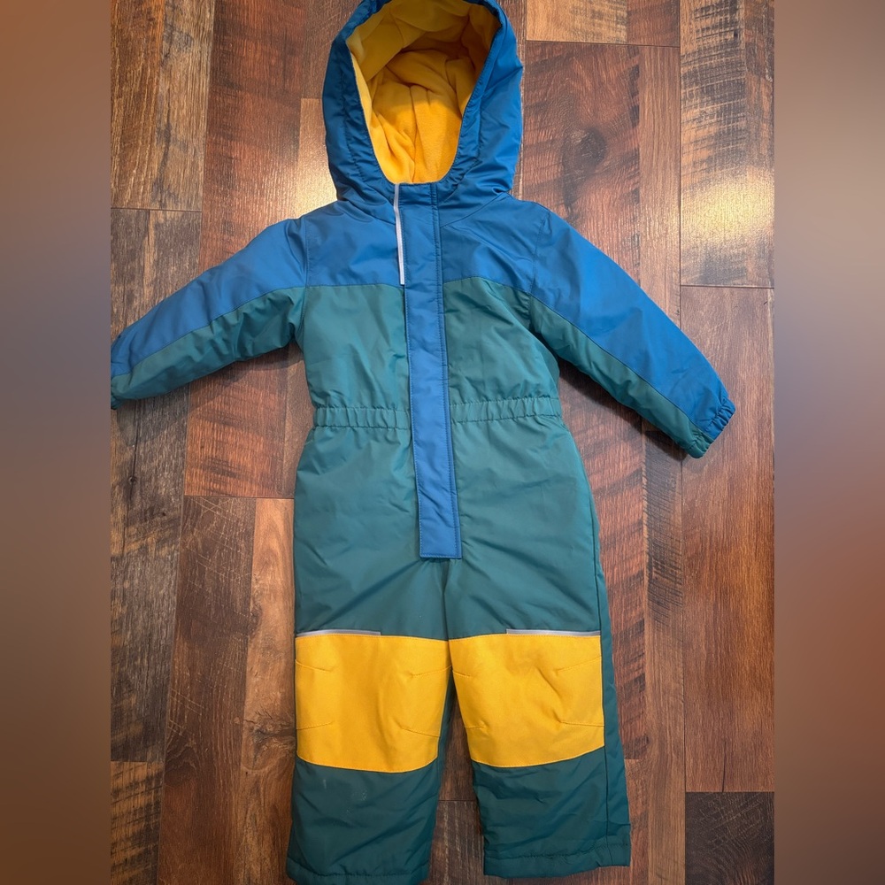 Fleece lined snowsuit